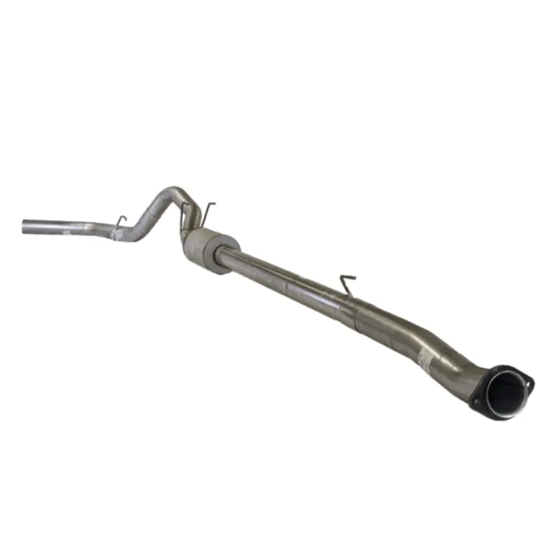 2020-2021 Powerstroke 6.7L 4" Downpipe Back Exhaust W/ Muffler (421030) 1