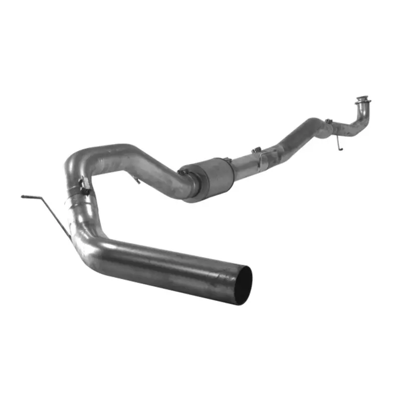 2020-2022 Duramax L5p 4" Downpipe Back Exhaust W/ Muffler (431027) 1