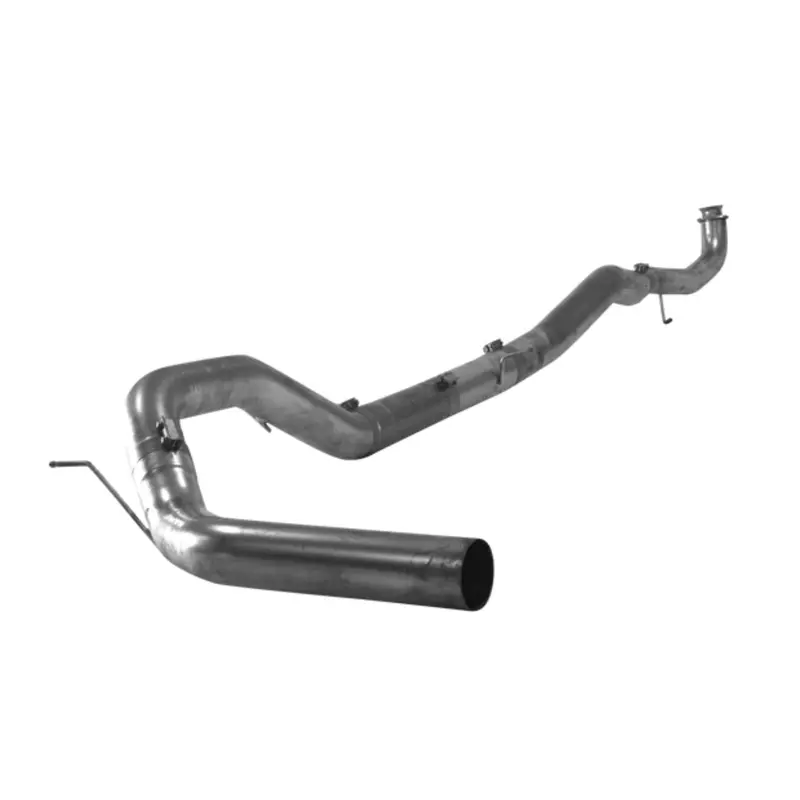 2020-2023 Duramax L5p 4" Downpipe Back Exhaust No Muffler (431028) 1