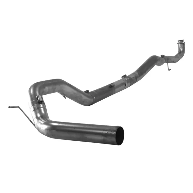 2020-2023 Duramax L5p Dieselr Downpipe Back Exhaust Single No Muffler (255-01400) 1