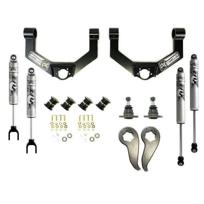 2020-2023 Duramax L5p Stage 3 Leveling Kit W/ Fox Shocks (Kr20stage3fox) 1