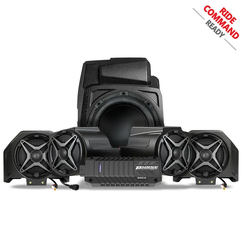 2020-2024 Polaris® Rzr Pro Series Phase-4 A-Spec 5-Speaker 800Watt System For Ride Command 1