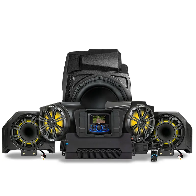 2020-2024 Polaris® Rzr Pro Series Phase-6 K-Spec 5-Speaker 1400Watt System W/Jvc 1