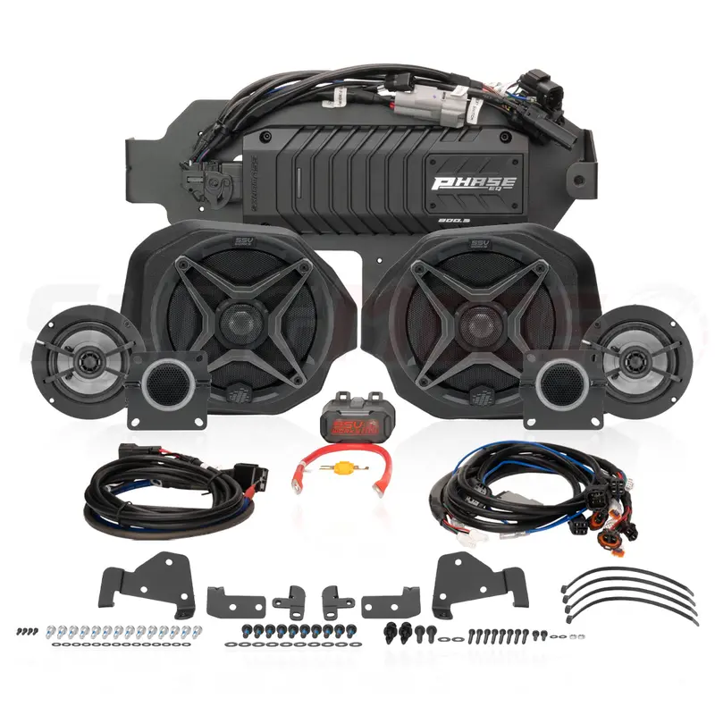2020-2025 Can-Am Spyder Rt Limited 800Watt 6-Speaker Plug-&-Play Audio Kit 1