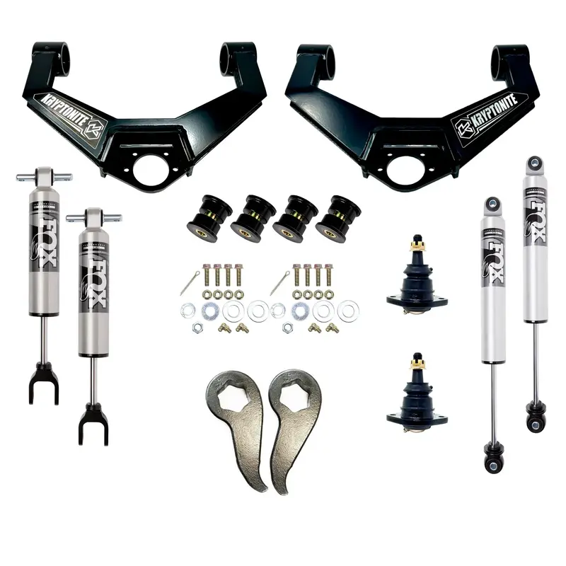 2020-2025 Duramax L5p Kryptonite Stage 4 Leveling Kit W/ Fox Shocks (Kr20stage4fox) 1