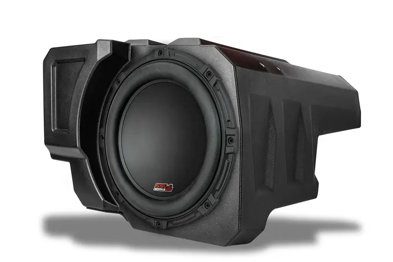 2020-2026 Polaris Rzr Pro R, Pro S, Turbo R, Pro Xp 4 Rear-Seat 10In Subwoofer-Enclosure 1