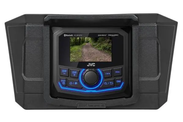 2020+ Polaris Rzr Pro Series Jvc Mr3 Media-Receiver Plug-&-Play Kit 1