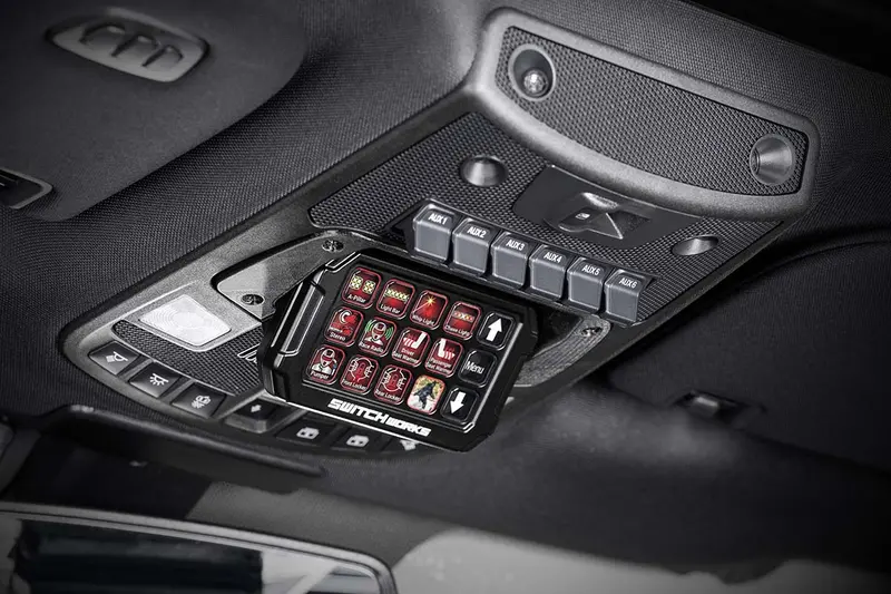 2021-2024 Ford Raptor (Gen3) Switch Works Alpha12 Mounting Kit 1