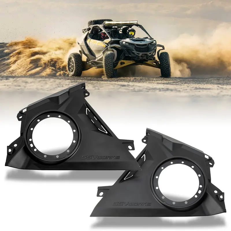 2024-2026 Can-Am® Maverick R Front-Dash 6.5" Speaker-Panels 1