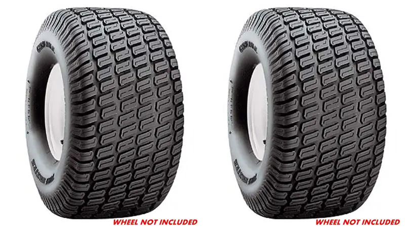 20X7.00-10 Carlisle Turf Master 4 Ply Rated  Tubeless Turf Tire Garden Tractor Lawn Mower  (Set Of 2) 1