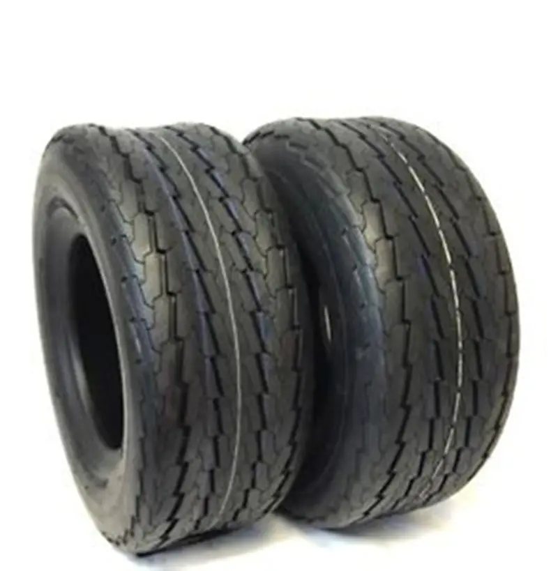 22.5X8.0-12 22.5X8.00-12 Major Brand Trailer Tires Heavy Duty 12 Ply Rated (Set Of 2) 1