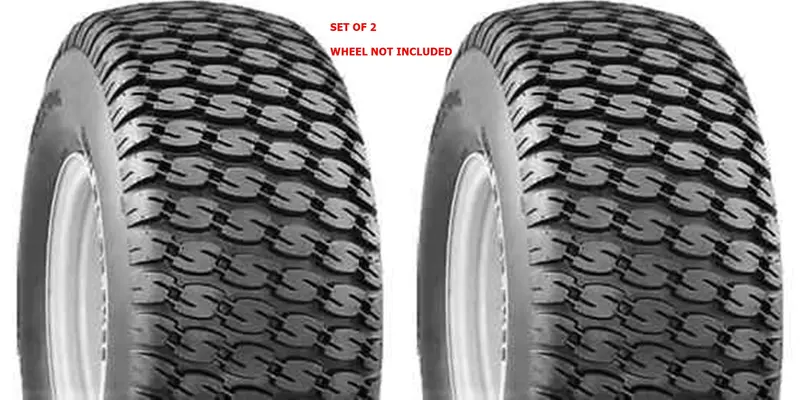 22X9.50-10  P532 Rs Mower/ Tractor Turf Tires Heavy Duty 6 Ply Rated (Set Of 2) 1