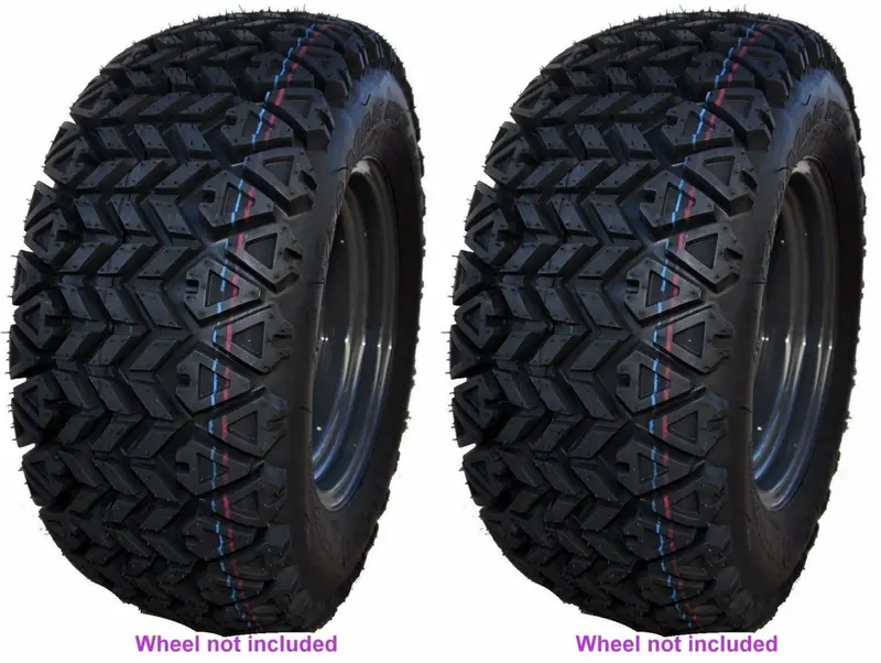 25X10-12 Otr 350 Mag Atv Tires Heavy Duty 6Ply Rated  (Set Of 2) 1