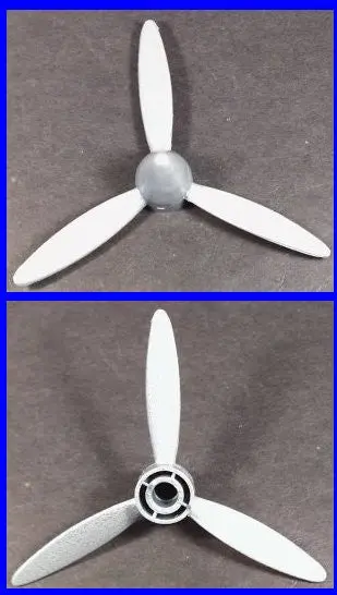 3-Blade Prop : Largest Japanese Twin-Engine 1