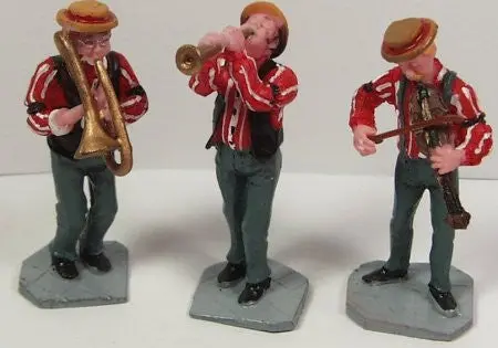3 Musicians 2-5/8 In. Train Figures : 1