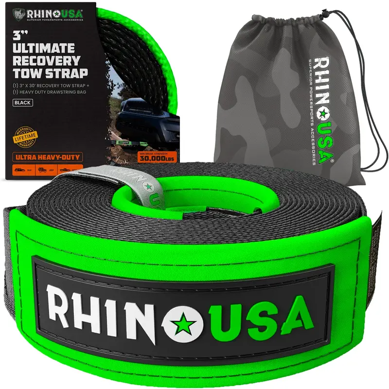 3" Ultimate Recovery Tow Strap 1