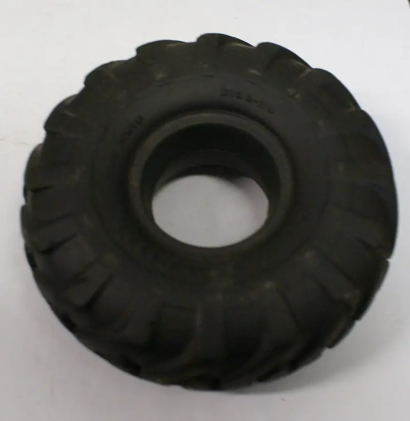 4-1/2' X 1-1/2" Hard Rubber Toy Tire. Original. 1