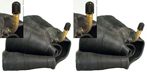 4.10/3.50-4 Carlisle Lawn Garden Tire Inner Tubes With Tr87 Bent Metal Valve (Set Of 2) 1