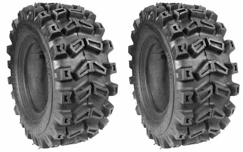 4.80-8 Carlisle Xtrac Bias Lawn & Garden Snow Blower Thrower Tubeless Tires (Set Of 2) 1