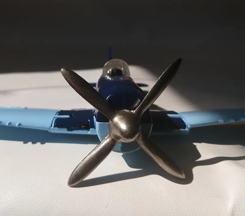 4 Blade Cast Hubley P-40 And 467 Hu-9 3" Prop 1