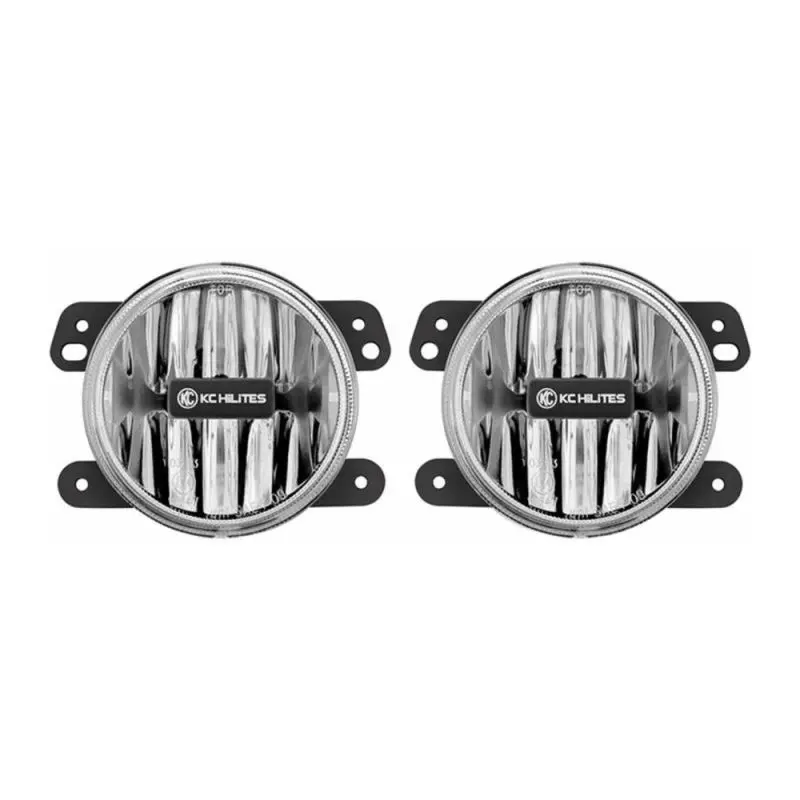 4" Gravity® Led G4- 2 Light System- Sae/Ece- 10W Fog Beam | '07-'09 Jk Wrangler 1