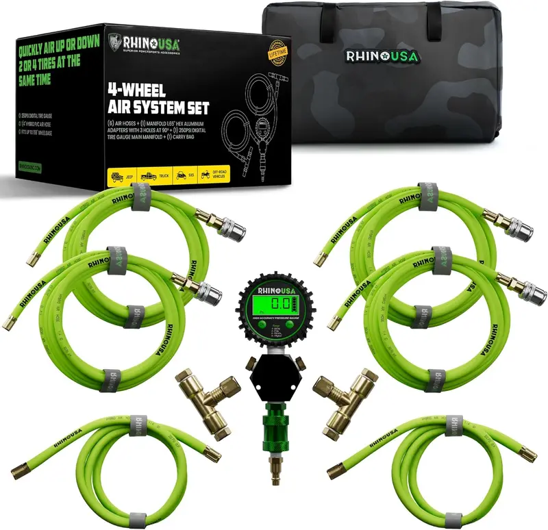 4-Wheel Tire Inflation/Deflation System 1