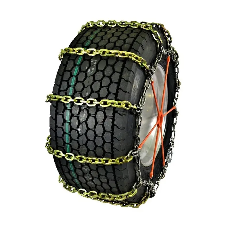 425/65-22.5 Quality Chain Truck Wide Base Heavy Duty Square Link Alloy (Non-Cam) - 1 Pair 1