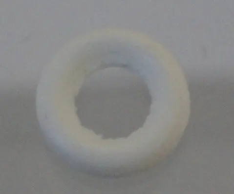 5/8" X 3/16"  Toy Tire Barclay Dinky Id 2/8" Cream 1