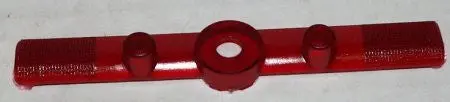 5111015 Red Tail Light Bar  Mustang 1967 Fastback 1