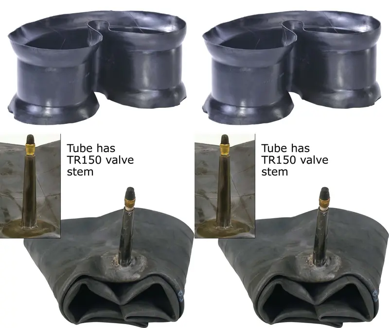 7.00R16  7.00-16 7.50R16  7.50-16 Major Brand Truck Tire Inner Tubes And Flaps Tr150 Bendable Rubber Valve Radial/Bias (Set Of 2) 1