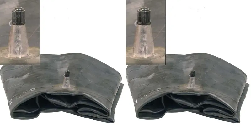 7.50-10 750-10 Bias Inner Tubes For Front Tractor Implement Tr 15 Valve Heavy Duty (Set Of 2) 1
