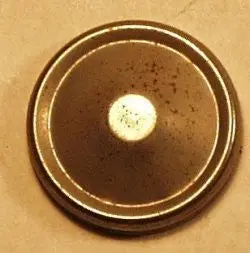 7/8" Hubcap Nickel Plated 22Mm Od 1