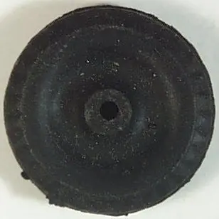 7/8" X 3/16" Black Wheel / Tire 1