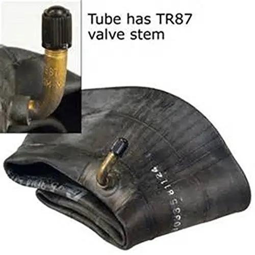 8.00-6 Also Fits 8.00-7 Major Brand Tire Inner Tube With Tr87 Bent Metal Valve 1