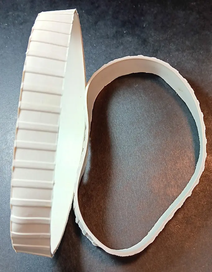 8-3/4"X 1/2" Tracks For Billy Blastoff Sled Tractor Replacement Custom Tracks (Pair) X2 1