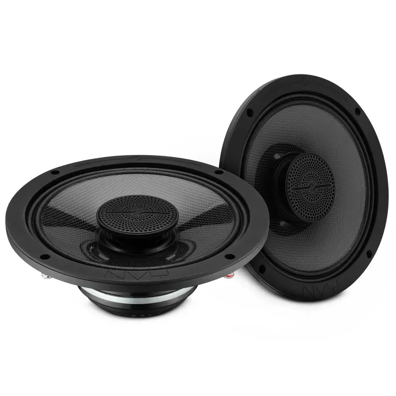 8” Slim Hybrid Loudspeakers With Compression Driver, Carbon Fiber Cone And Neodymium Magnet | 250W Rms 4-Ohm 1
