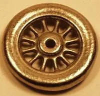 Ac Williams Nickel Plated Wheel 1-1/2 In. 1