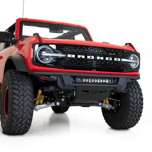 Addictive Desert Designs Pro Bolt-On Front Bumper With Light Mounts | 2021+ Ford Bronco 1