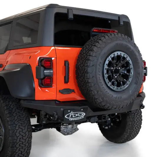 Addictive Desert Designs Rock Fighter Rear Bumper | 2022+ Ford Bronco Raptor 1
