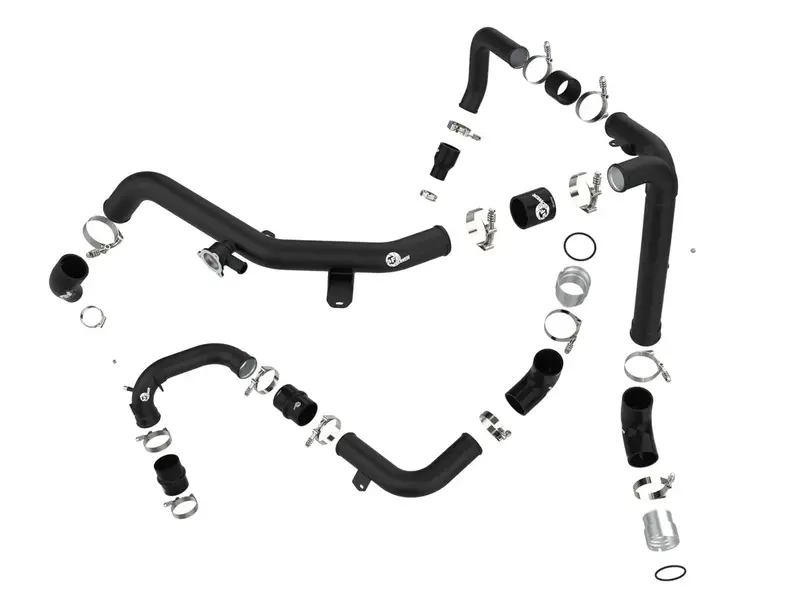 Afe Performance Bladerunner Aluminum Hot And Cold Charge Pipe Kit | Standard Bronco 2.7L 1
