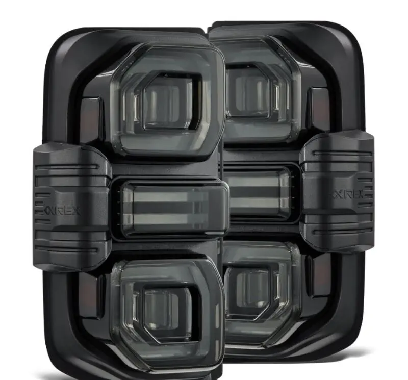 Alpharex Nova-Series Prismatic Led Tail Lights Alpha-Black | '21- Current Ford Bronco 1