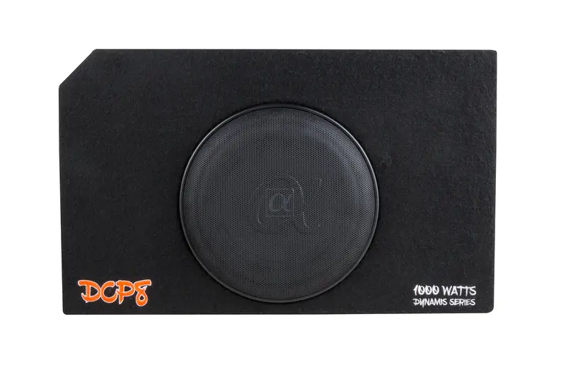 Alphasonik Dcp8 8" 350W Rms Slim Loaded Subwoofer Port Bass Enclosure 1