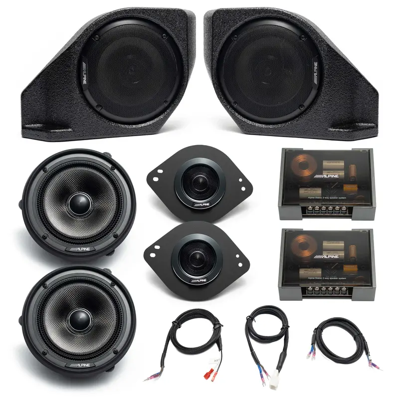 Alpine Component Status Speaker Plug & Play Speaker Bundle Upgrade | '21- Current Ford Bronco 1