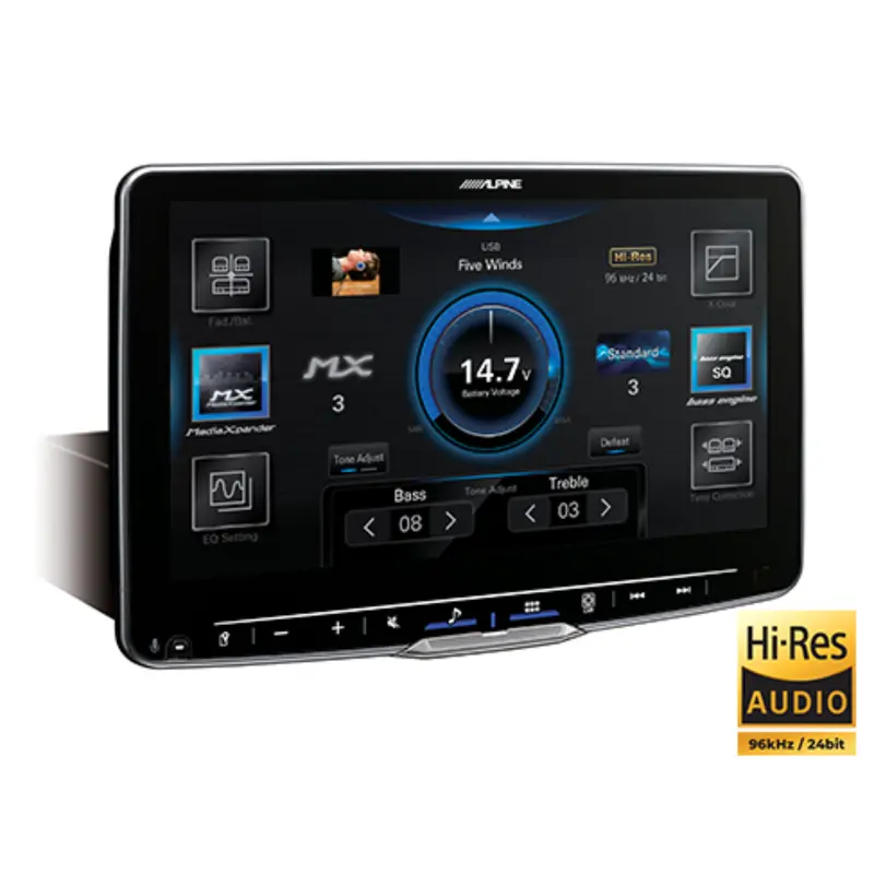 Alpine Halo9 Ilx-F509 | 9" Digital Multimedia Receiver 1