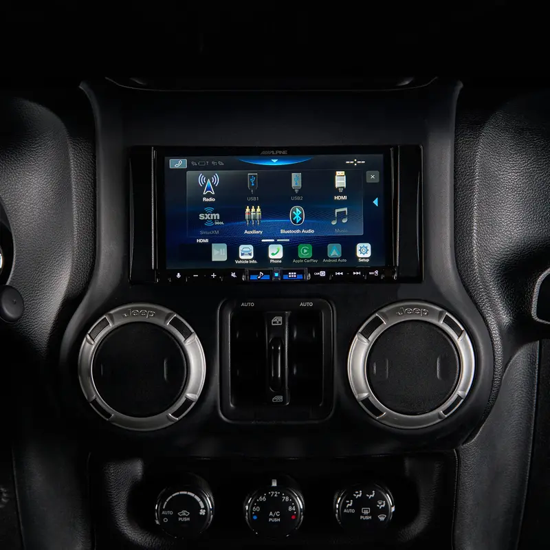 Alpine Ilx-507 Plug And Play Bundle | '07-'18 Jeep Jk Wranglers 1