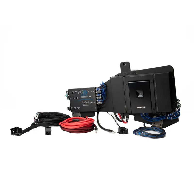 Alpine Plug & Play Amp Kit Bundle Upgrade 2 & 4-Door (Non-B&O System) | '21- Current Ford Bronco 1