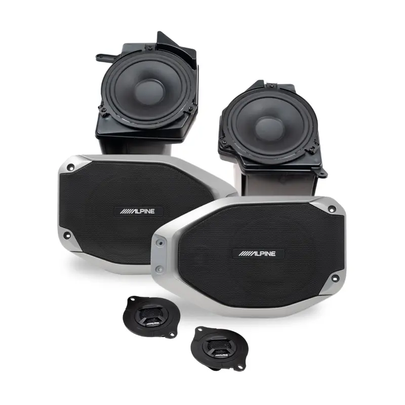 Alpine Plug & Play Full Speaker Upgrade Bundle Spv-65-Jlt/ Spv-65X-Wra Combo  | '18-'23 Jl Wrangler/ '20-'23 Jt Gladiator 1
