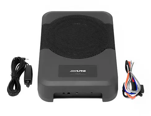 Alpine Pwe-S8 Compact 8-Inch Powered Subwoofer System 1