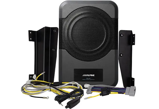 Alpine Pwe-S8-Wra 8" Compact Powered Subwoofer System | '11-'18 Jeep Jku Wranglers 1