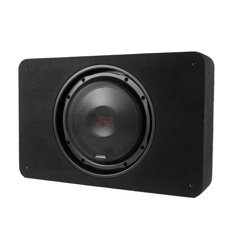 Alpine R-Series 10” Shallow Preloaded Subwoofer Enclosure 1